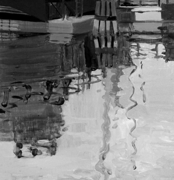 Reflections under Carroll St. Bridge.