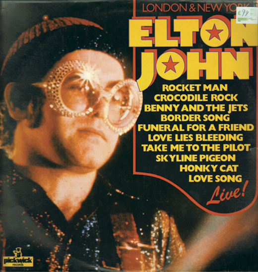 <em>Elton John Live LP.</em>
