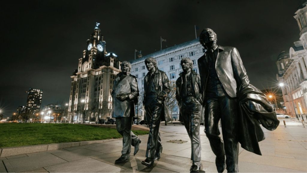 The Beatles Statues arrived on Liverpool's Waterfront in December 2015. Donated by the famous Cavern Club, the placement of the statue coincides with the 50 year anniversary of the band's last gig played in Liverpool, at the Liverpool Empire Theatre. It's the city's most popular selfie spot! Photo: visitliverpool.com