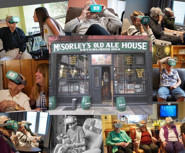 Seniors Enjoy AVirtual Pint at McSorley’s