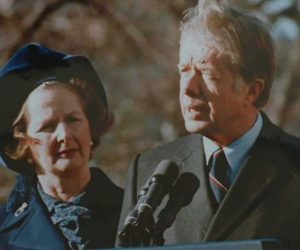 December 17, 1979: Prime Minister Margaret Thatcher and President Jimmy Carter at the White House in Washington, DC. Photo: Margaret Thatcher Foundation / US Government