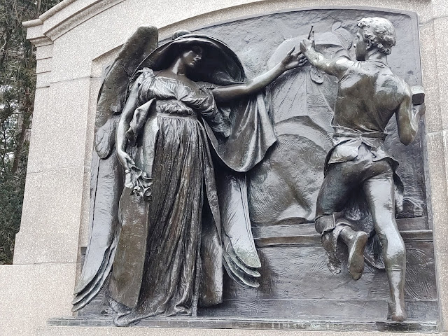 Death and the Sculptor Memorial to the Milmore Brothers, by Daniel French.