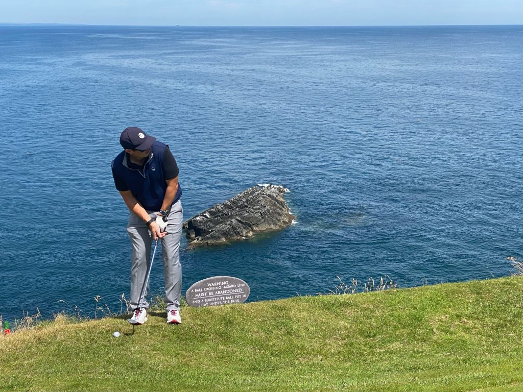 McMahon has enjoyed playing on some of the most iconic links, including Waterville and Old Head