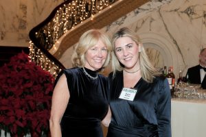 Megan McEvoy and her Mom, Pat Houlihan at the 2024 Business 100