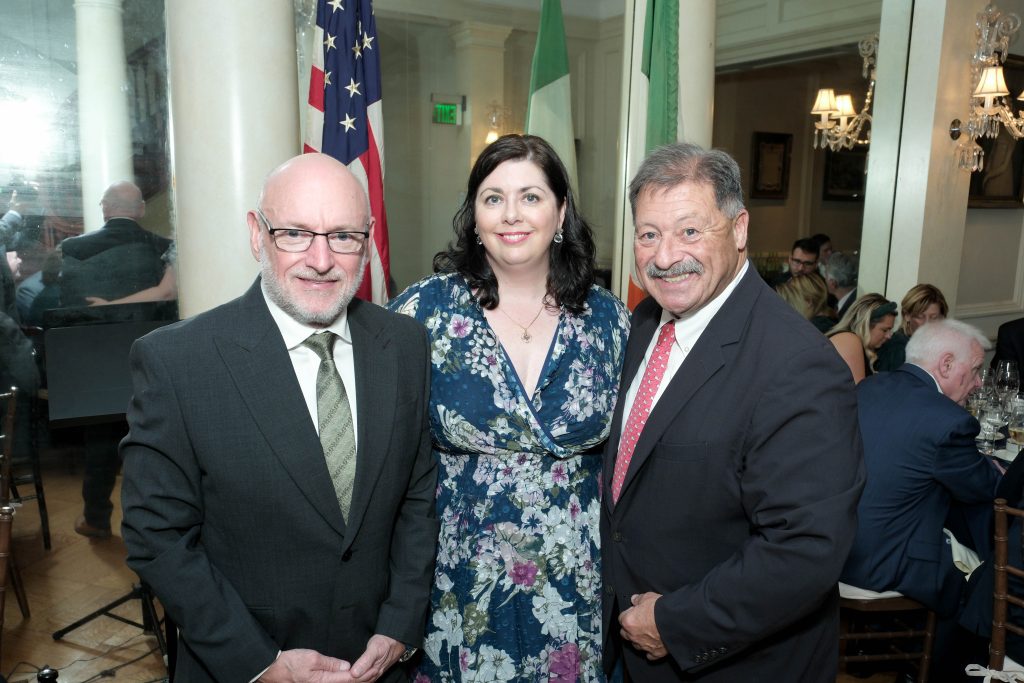 Capt. Scott Kelly, Dr. Elizabeth Stack, and Tom Higgins.