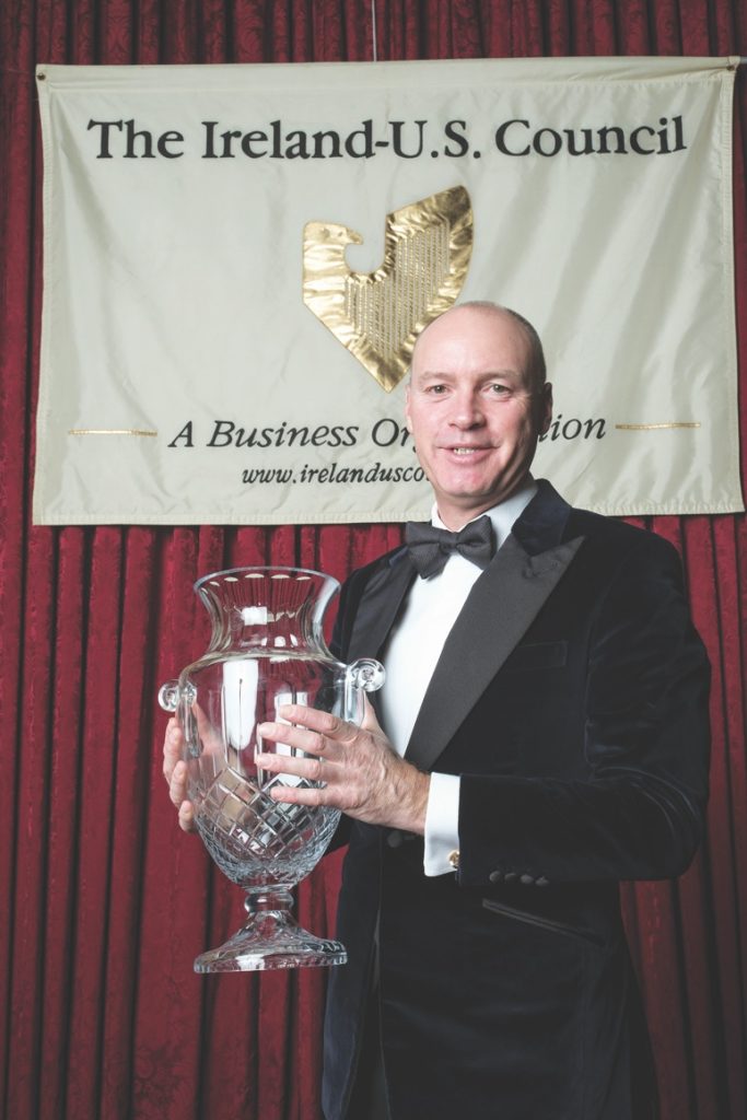 Ireland-U.S. Council honoree Aengus Kelly